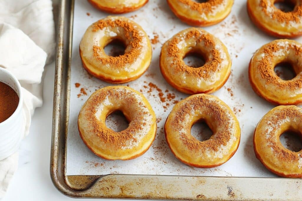 7 Irresistible 3-Ingredient Keto Donut Flavors 9 Pumpkin Spice Keto Donuts Sprinkled