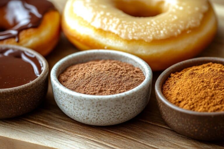 7 Irresistible 3-Ingredient Keto Donut Flavors 12 Keto Donut Toppings Close-Up