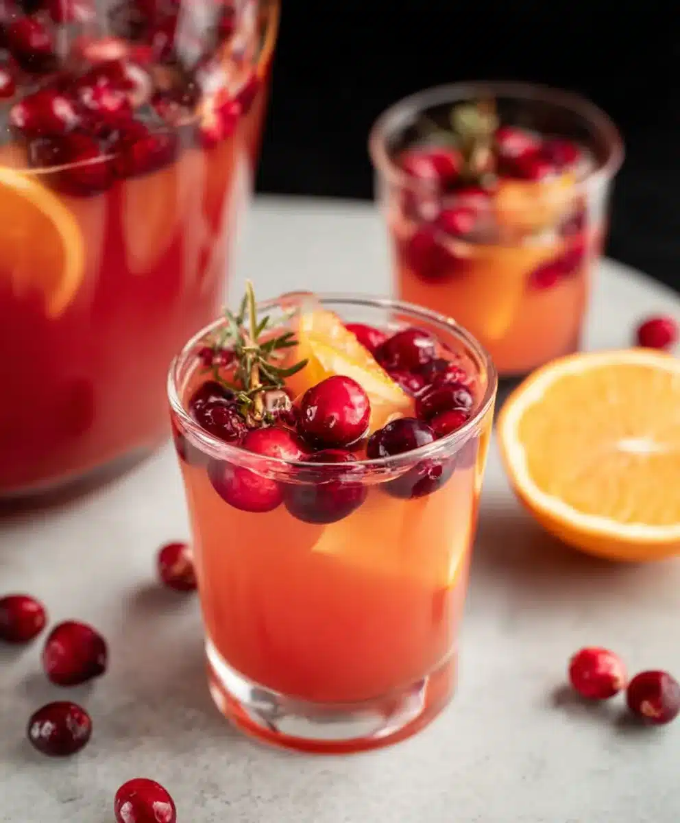 Sparkling Non-Non-Non-Alcoholic Alternativeic Christmas Punch Recipe