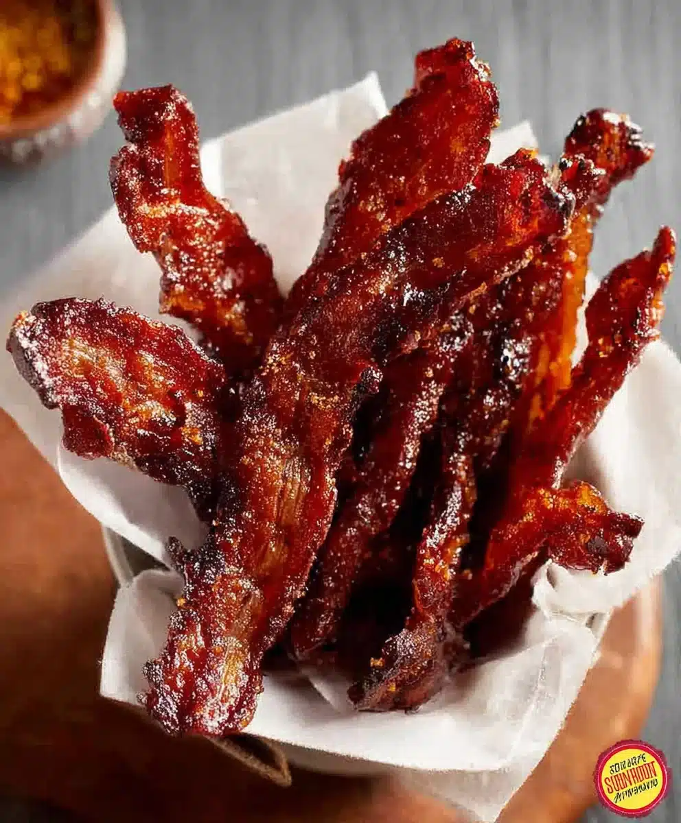 Candied Beef Beef Bacon Recipe-Sweet & Smoky Flavor