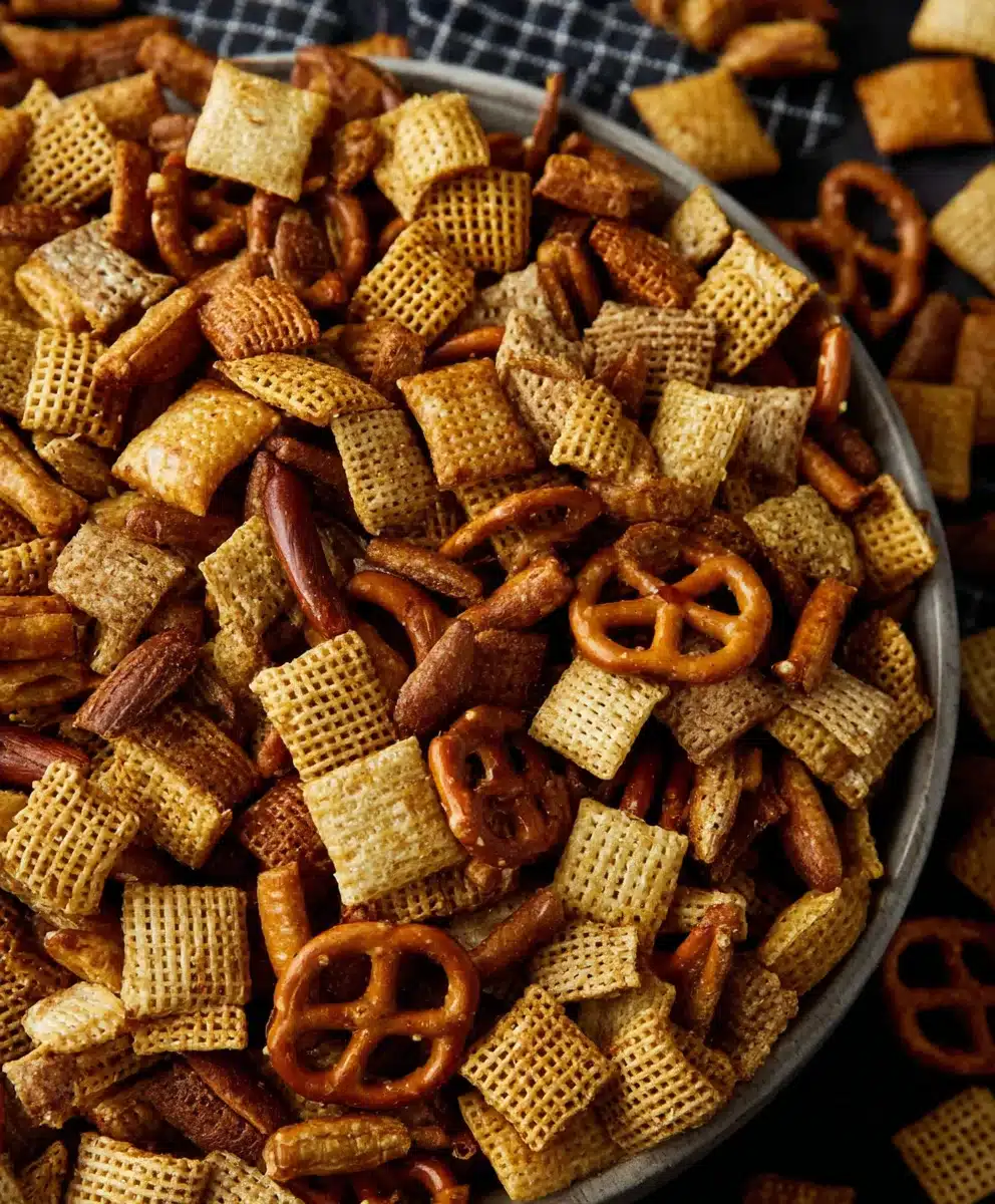Bold Buttery Homemade Chex Mix Recipe 2 Bold Buttery Homemade Chex Mix Recipe