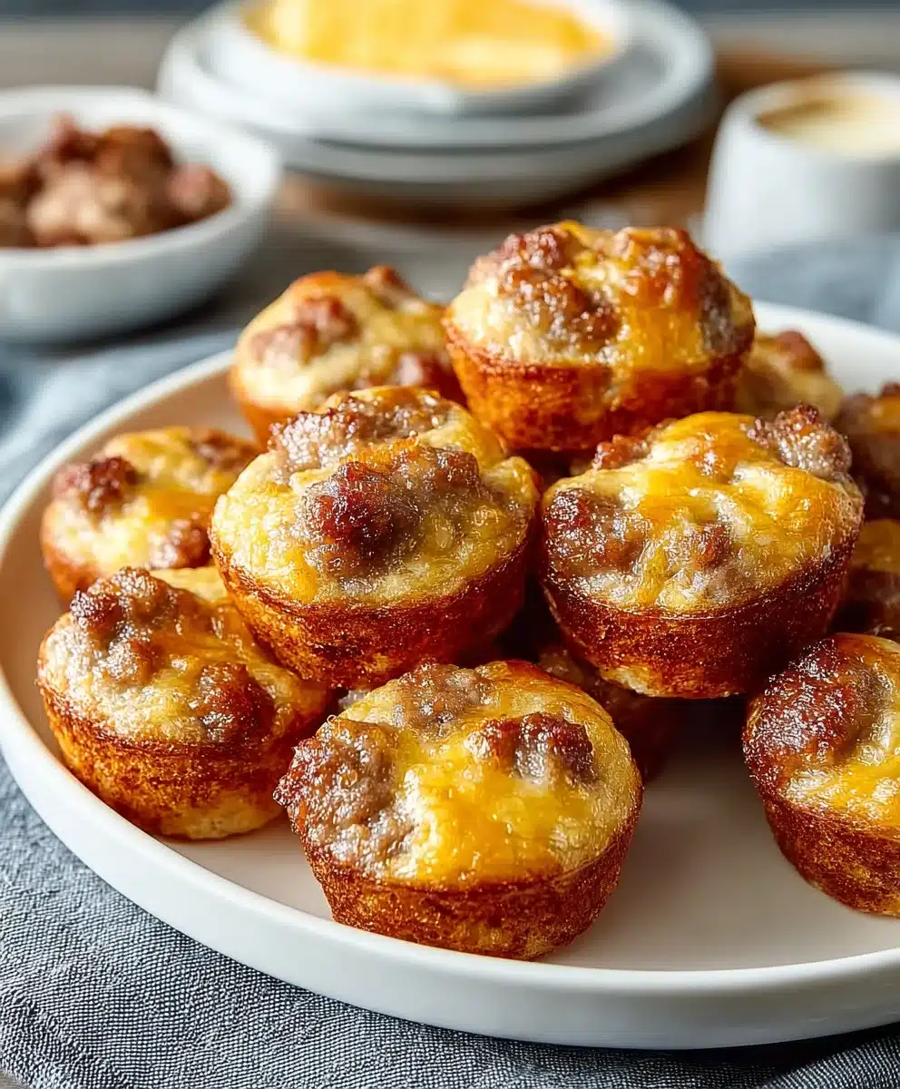 McGriddle Bites Sweet Sausage Muffins Quick Mornings