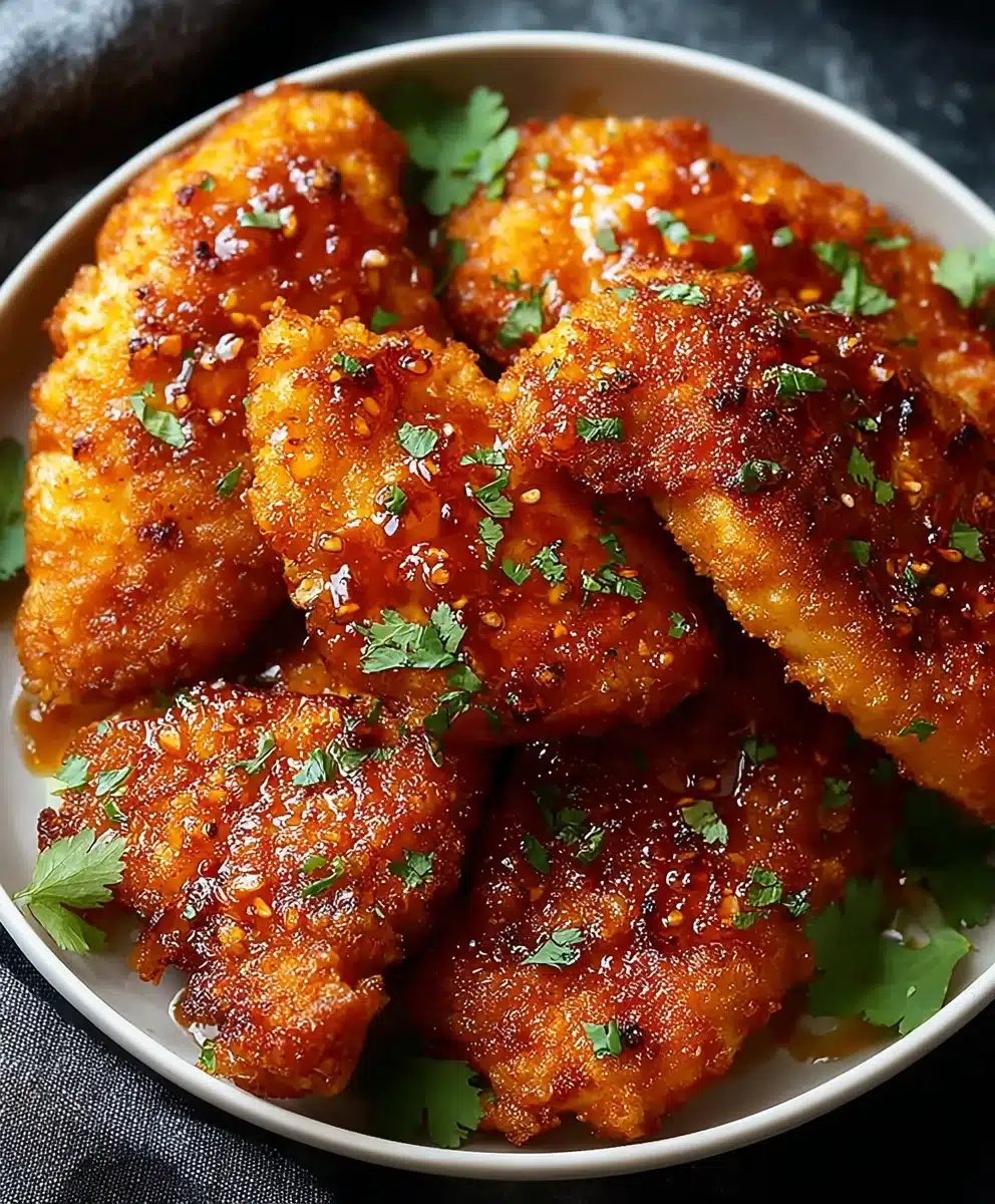 Crispy Hot Honey Chicken-Ultimate Comfort Food