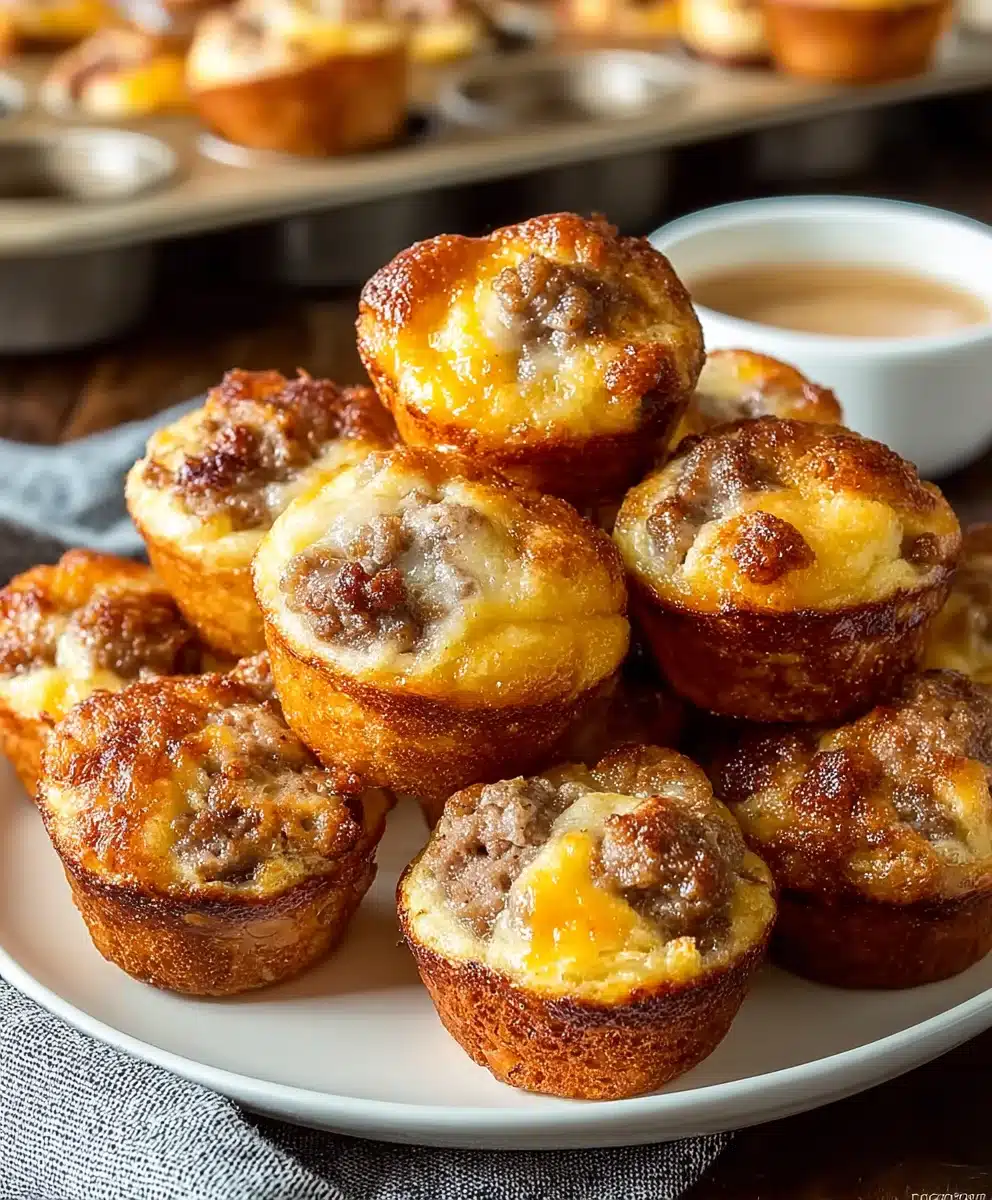 McGriddle Bites Sweet Sausage Muffins Quick Mornings