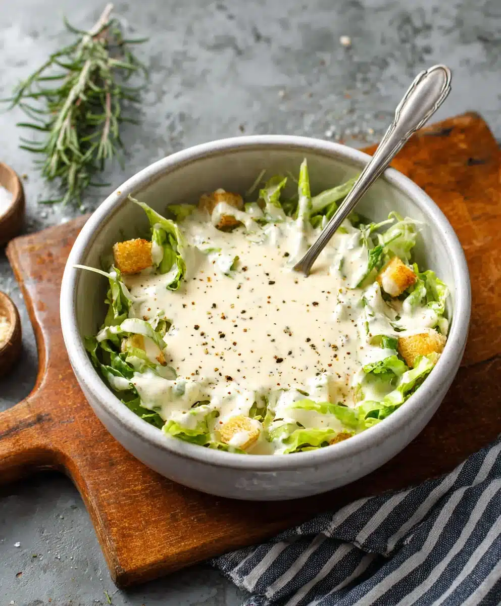 Silker Caesar Dressing- Unexpected Secret Ingredient