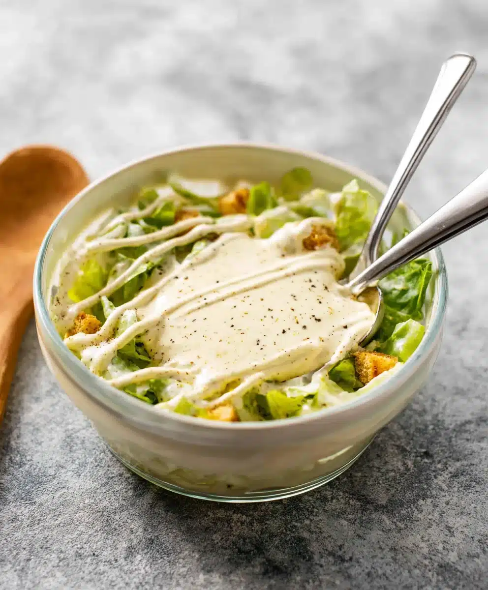 Silker Caesar Dressing- Unexpected Secret Ingredient