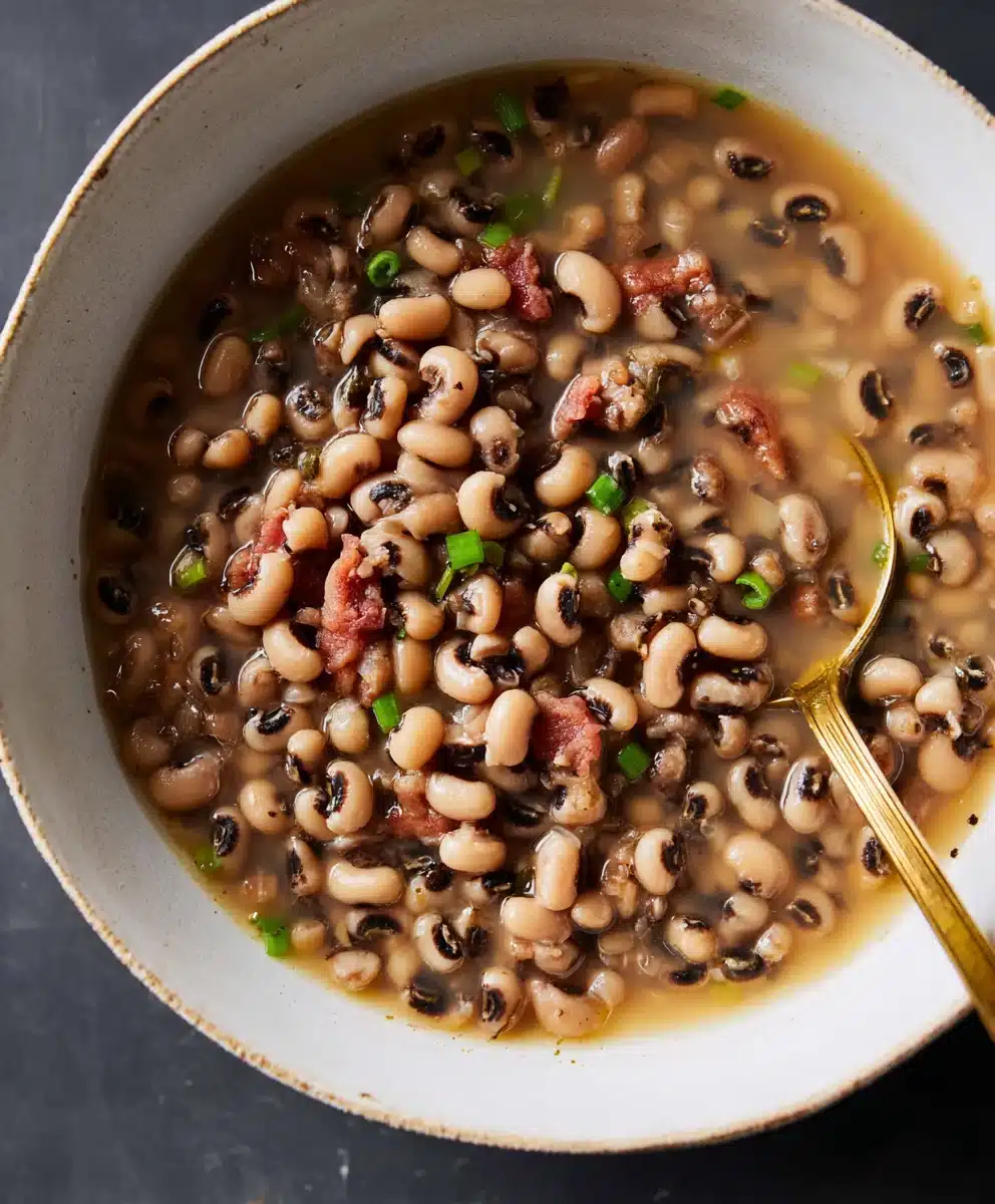 Lucky Southern Black-Eyed Peas Recipe 1 Lucky Southern Black-Eyed Peas Recipe